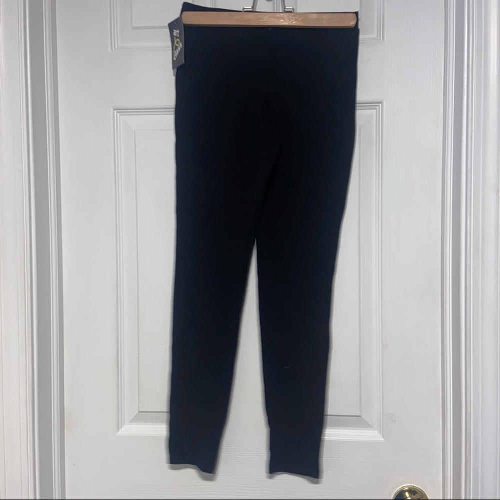 NWT Art Class girls moto leggings black 10/12 large